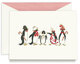 Holiday Penguins Folded Holiday Cards Image 1 of 4